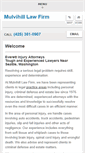 Mobile Screenshot of mulvihilllaw.com